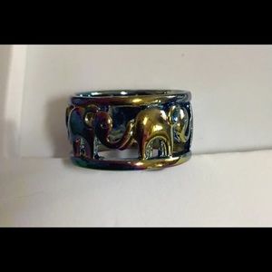 Size 9 Elephant Band Ring NWOT
